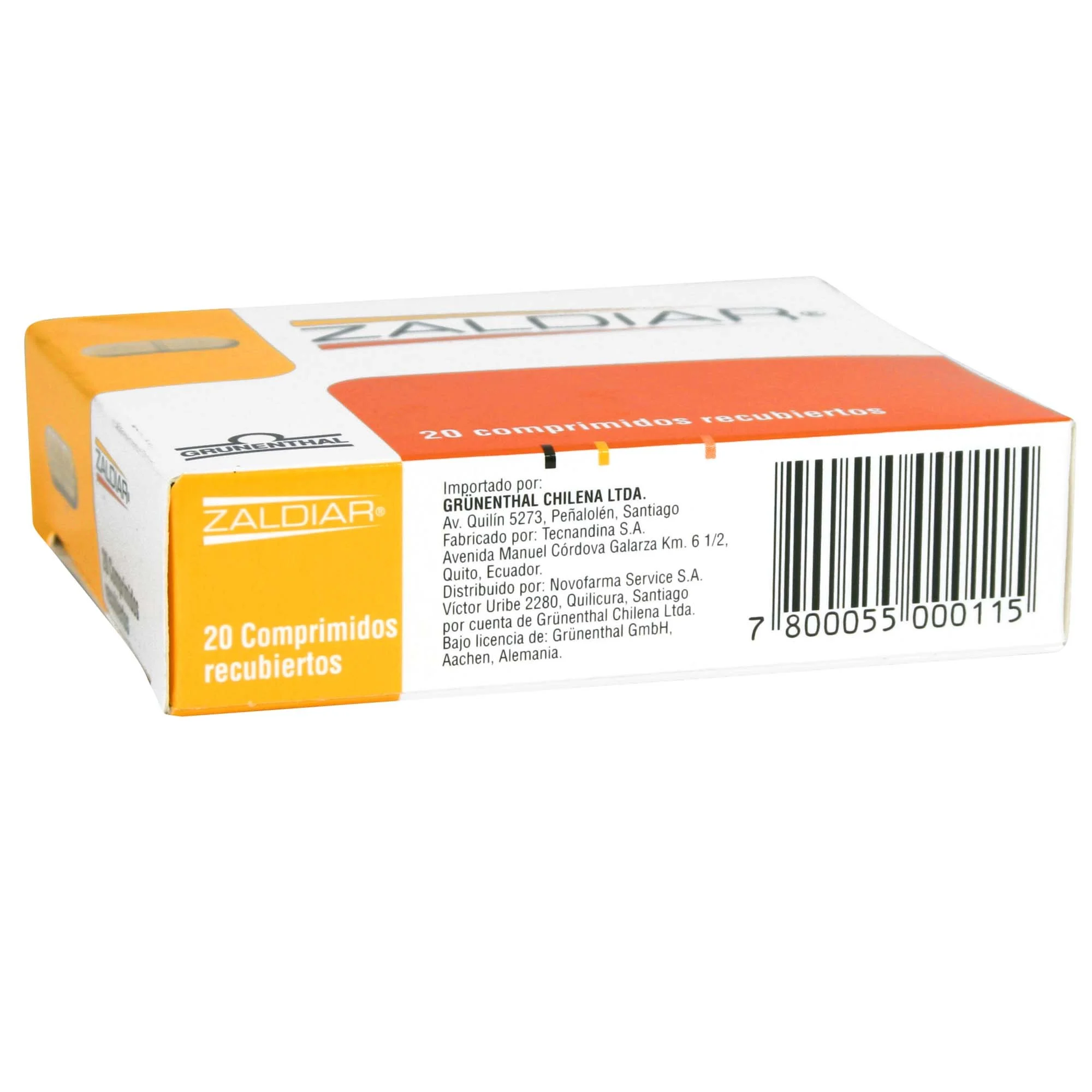 Zaldiar® Tablets (Tramadol + Paracetamol) – Pain Relief Medication - Image 5