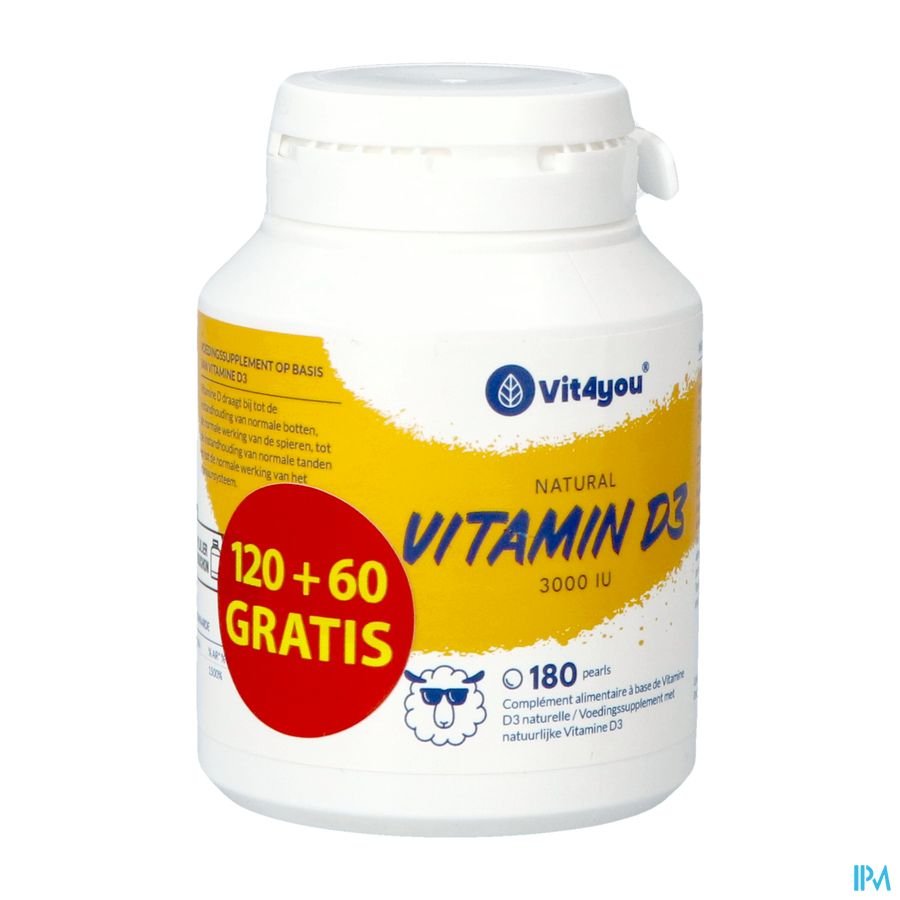 Vitamin D3 Vit4You® Capsules – High Potency Immune & Bone Support (Bulk Supply)